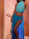 Draxelis New Sexy Sassy Halter-neck Set For Women